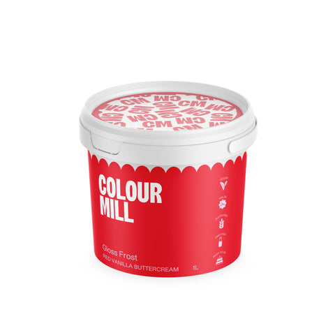 Colour Mill Gloss Frost Buttercream Red 1 Litre