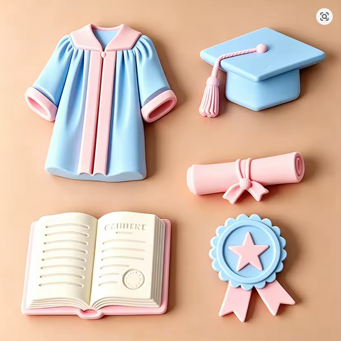 Graduation Silicone Mould
