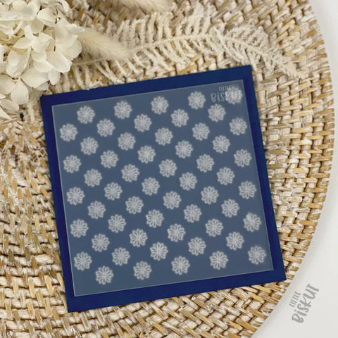 Little Biskut Daisy Pattern debosser