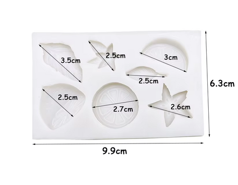 Lemon Citrus Slice Silicone Mould