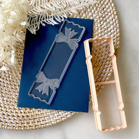 Little Biskut Bon Bon debosser & cutter set