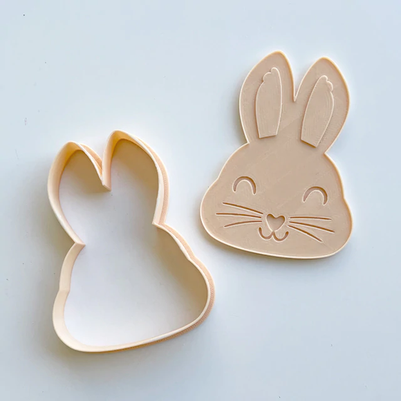 Little Biskut Small Rabbit cutter & embosser set