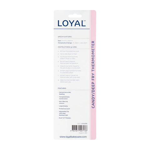 Loyal Candy & Deep Fry Thermometer