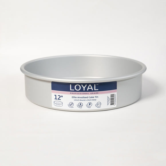 Loyal Elite Anodised Round Cake Tin 12 inch (30cm)