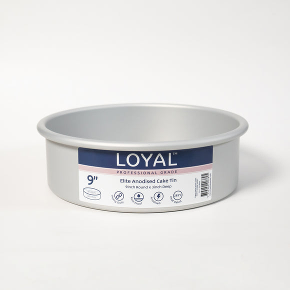Loyal Elite Anodised Round Cake Tin 9 inch (23cm)
