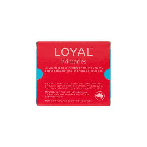 Loyal Gel Colour 20ml 3 pack - Primaries