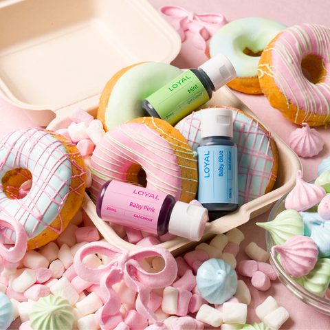 Loyal Gel Colour 20ml 3 pack - Soft Pastels