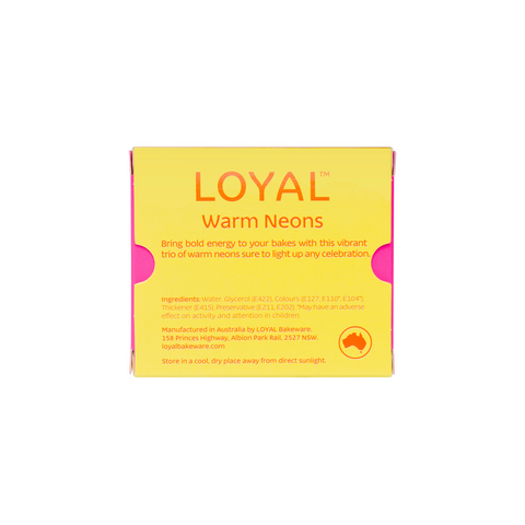 Loyal Gel Colour 20ml 3 pack - Warm Neons