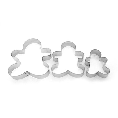 Gingerbread Man Cutters set of 3