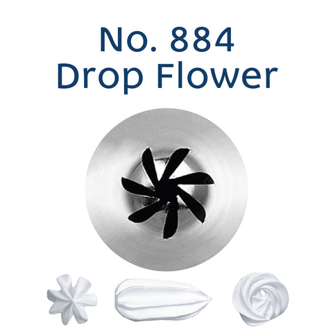 Loyal No. 884 Drop Flower Piping Tip
