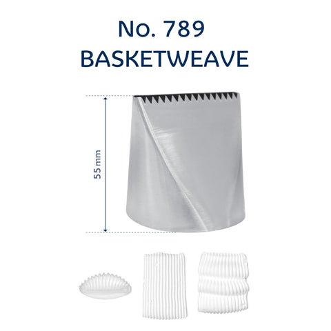 Loyal No. 789 Basketweave Piping Tip