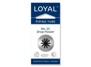 Loyal No. 2C Drop Flower Piping Tip