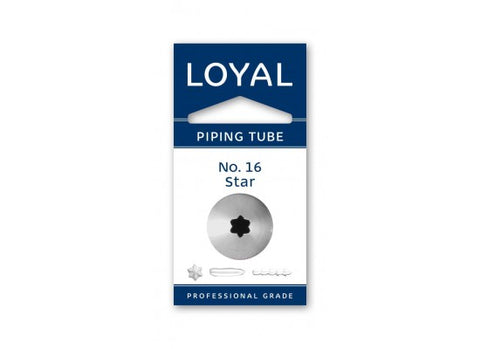 Loyal No. 16 Open Star Piping Tip