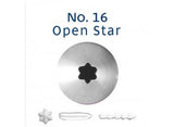 Loyal No. 16 Open Star Piping Tip