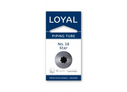 Loyal No. 18 Open Star Piping Tip