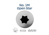 Loyal No. 1M Open Star Piping Tip