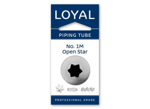 Loyal No. 1M Open Star Piping Tip