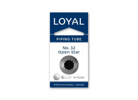 Loyal No. 32 Open Star Piping Tip