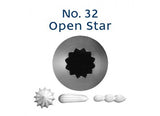 Loyal No. 32 Open Star Piping Tip