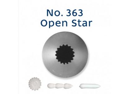 Loyal No. 363 Open Star Piping Tip