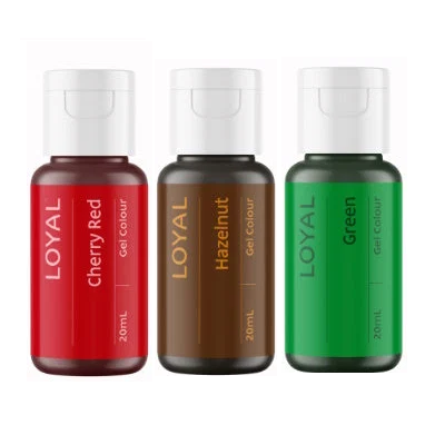 Loyal Gel Colour 20ml 3 pack - Christmas