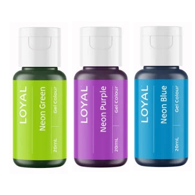 Loyal Gel Colour 20ml 3 pack - Cool Neons