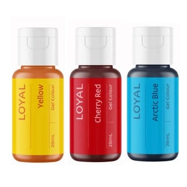 Loyal Gel Colour 20ml 3 pack - Primaries