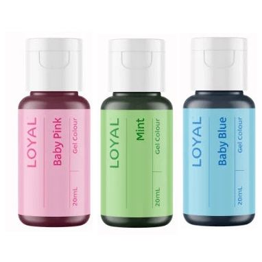 Loyal Gel Colour 20ml 3 pack - Soft Pastels