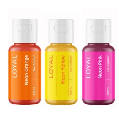 Loyal Gel Colour 20ml 3 pack - Warm Neons