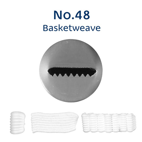 Loyal No. 48 basket weave piping tip