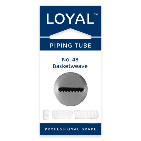 Loyal no. 48 basketweave piping tip