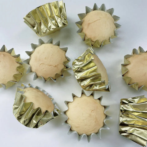 Moreish Cakes More Cuppies - Gold Foil 48 cups