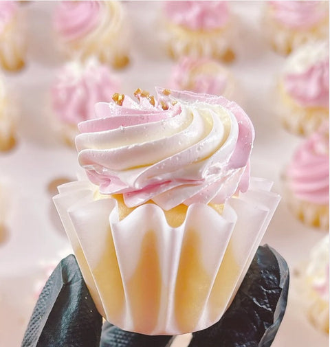 Moreish Cakes More Mini Cuppies - White 48 cups