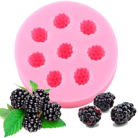Raspberry / Blackberry Fruit Silicone Mould