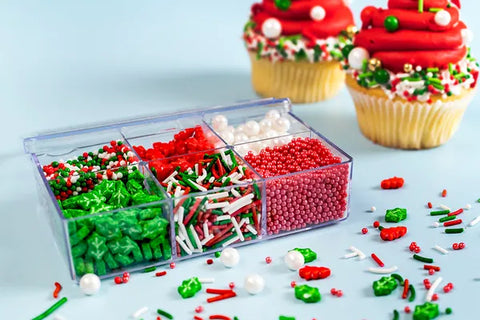 Over the Top Bling Xmas Sprinkles Bento Box 120g