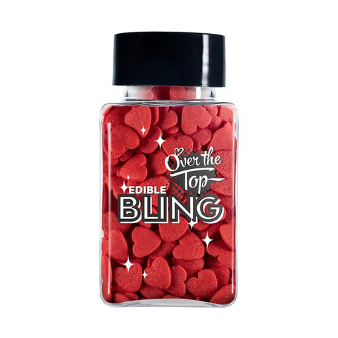 Over the Top Bling Red Hearts 5
