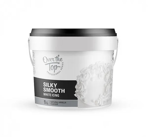 Over The Top Silky Smooth White Icing 1 litre