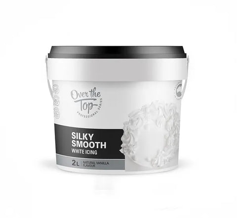 Over The Top Silky Smooth White Icing 2 litre