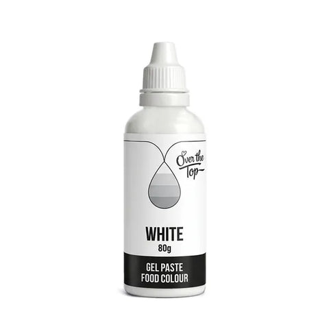 Over the Top Gel Food Colour White 80g