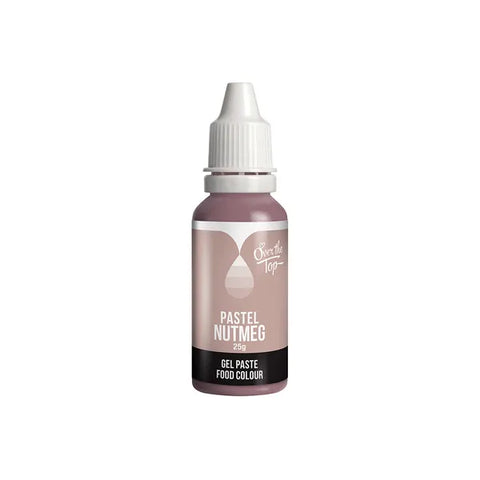 Over the Top Gel Food Colour Nutmeg 25g