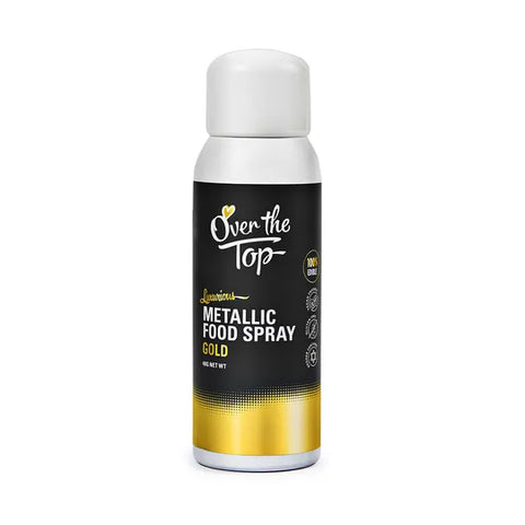 Over the Top Metallic GOLD edible spray 48g