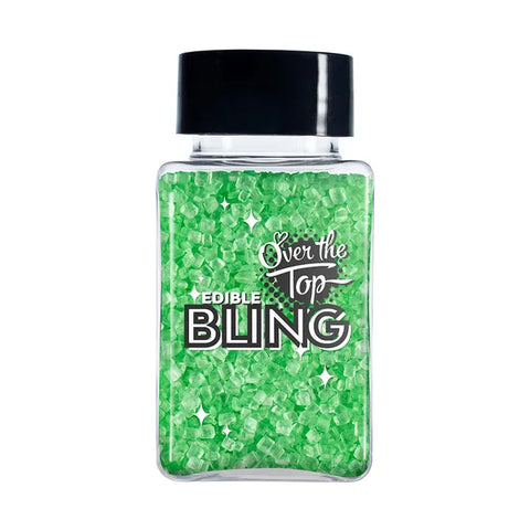 Over the Top Bling Sanding Sugar Green 80g