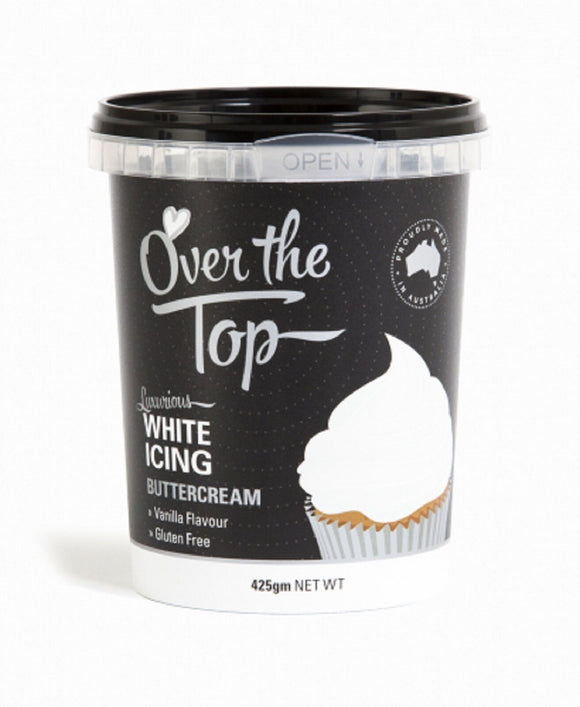 Over The Top White Buttercream Icing 425g