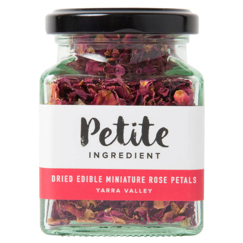 Petite ingredient dried dible mini rose petals