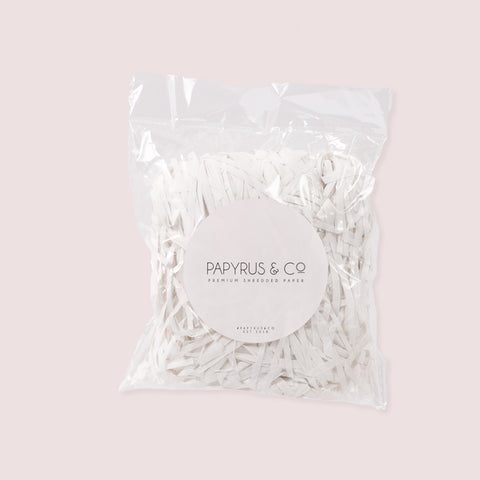 Papyrus & Co Shredded Paper WHITE 50g