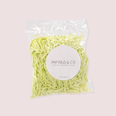 Papyrus & Co Shredded Paper PASTEL GREEN 50g