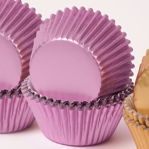 Papyrus & Co Lilac Foil Medium Cupcake Baking Cups - 50 pack