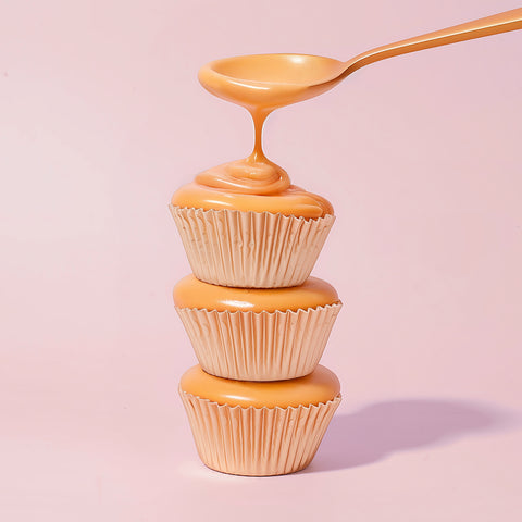 Papyrus & Co Soft Gold Foil Standard Cupcake Baking Cups - 50 pack