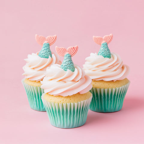 Sprinks Icing Decorations - MERMAID TAILS (8 pieces)