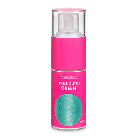 Sweet Sticks Edible Glitter Pump - Green